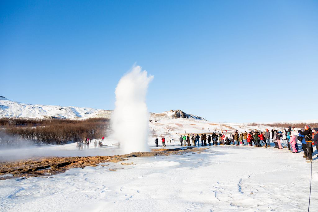 Strokkur winter