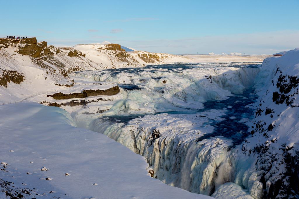 Gullfoss winter