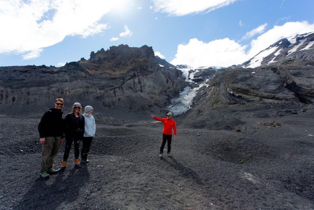 Gígjökull glacier