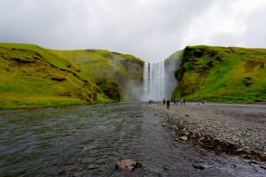 Skogafoss waterfall