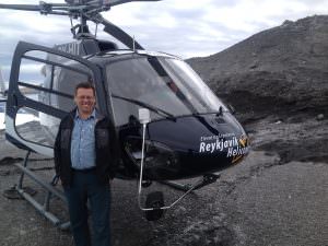 Helicopter tour